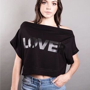 NWOT Darkest Star Crop Top